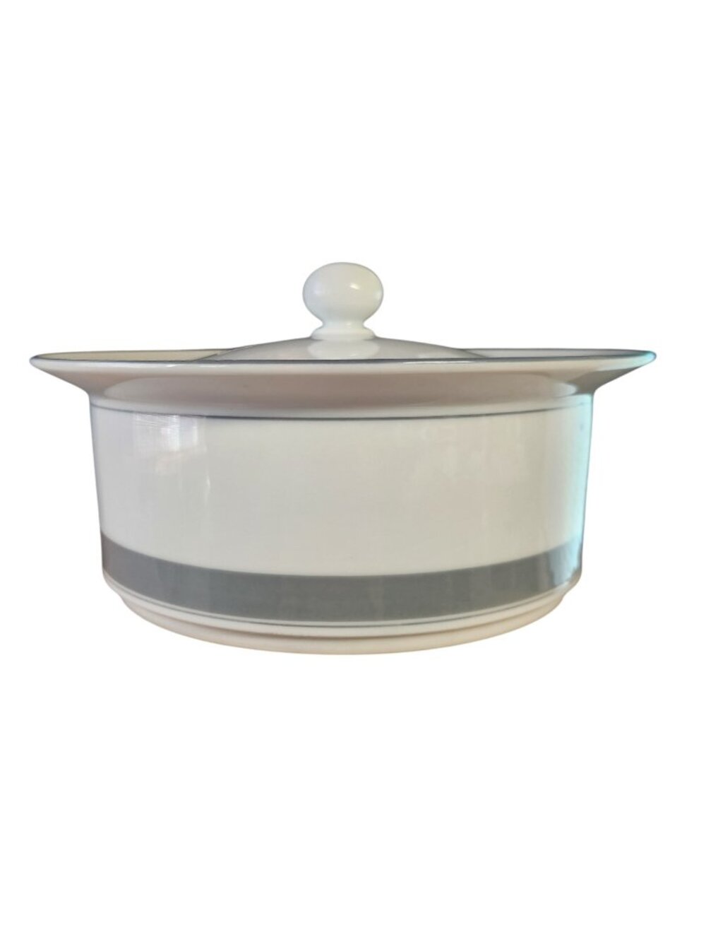 Dansk Concerto Allegro T.Y. 2 Qt Covered Casserole Gray Band Japan EUC